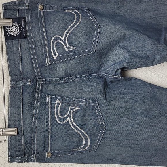 Rock & Republic Light Blue Boot Cut Jeans; Size 27 - Picture 9 of 11